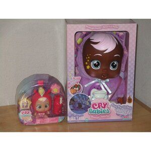 Cry Babies Lot of 2 Starry Sky Phoebe and Stars Etolies Doll Accessories New